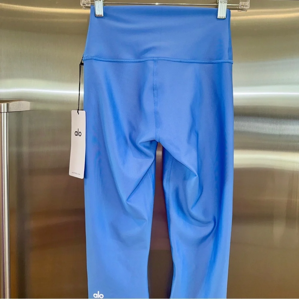 NWT Alo 7/8 Airlift High Waist Legging - Crystal Clear Blue Brand New Yoga Pants